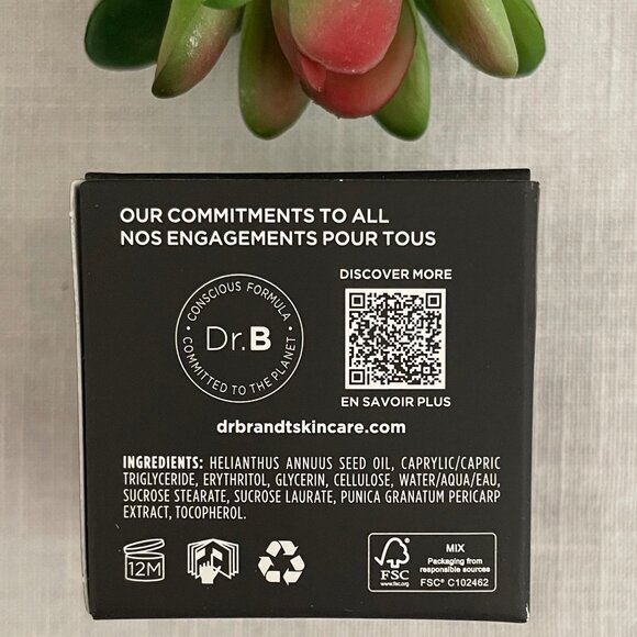 Dr Brandt Microdermabrasion Smoothing Lip Scrub Full Size 0.35oz - Picture 4 of 8